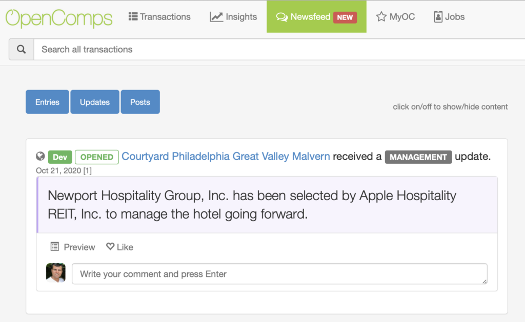 (Re)introducing Newsfeed – OpenComps Blog